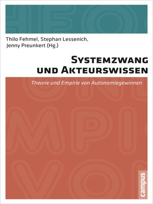 cover image of Systemzwang und Akteurswissen